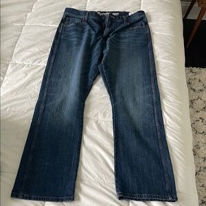 Mens Wrangler Blue Jeans